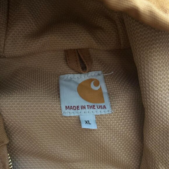 New with tags! Tan Carhartt Detroit jacket - Picture 3 of 4